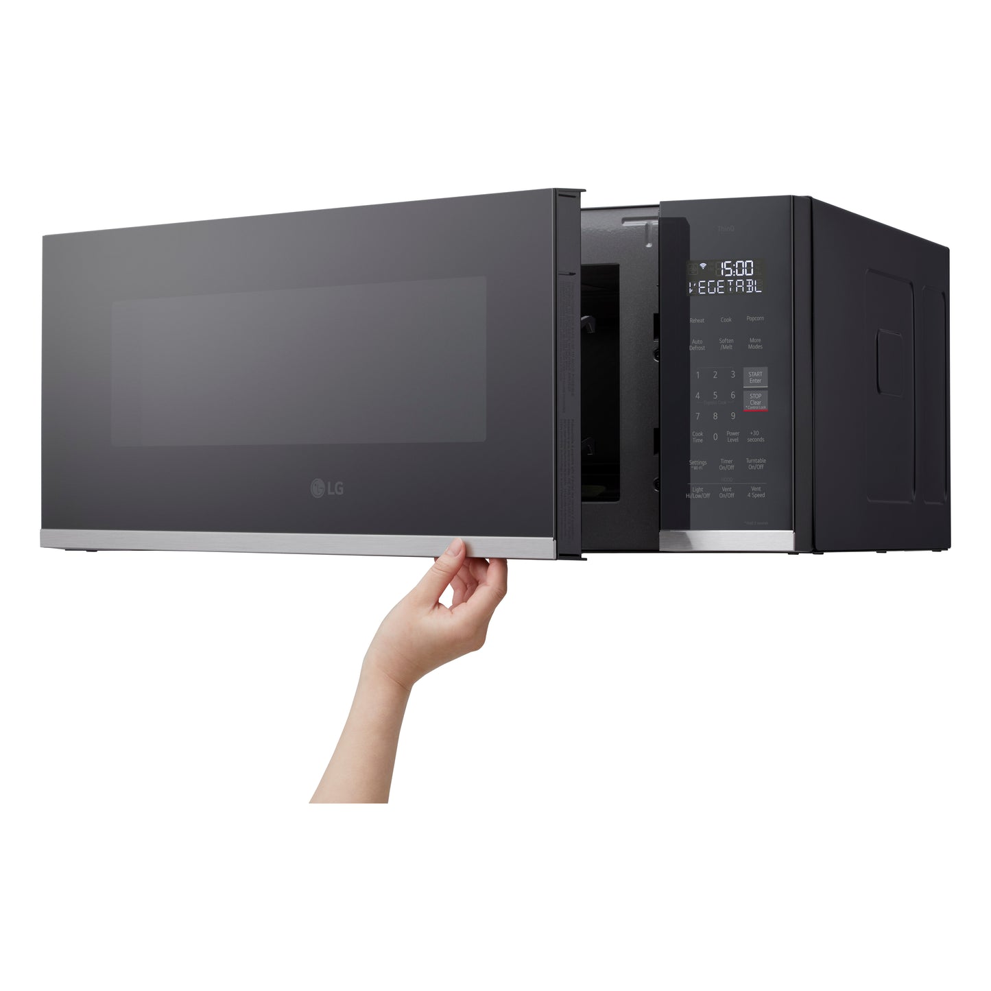 1.3 cu. ft. Smart Low Profile Over-the-Range Microwave Oven MVEF1323F