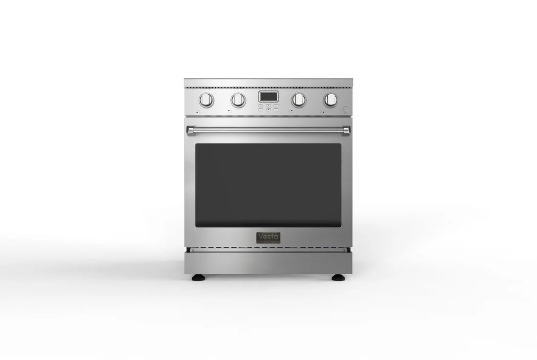 Vesta BC 30” Stainless Steel Professional Freestanding Electric Range