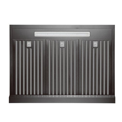 Akron 850CFM 30'' Black Stainless Steel Under Cabinet Range Hoods