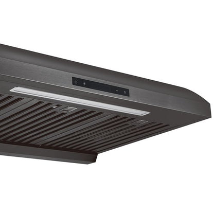 Akron 850CFM 30'' Black Stainless Steel Under Cabinet Range Hoods