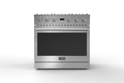 Alberta 36'' Stainless Steel Professional Freestanding Full Gas Ranges