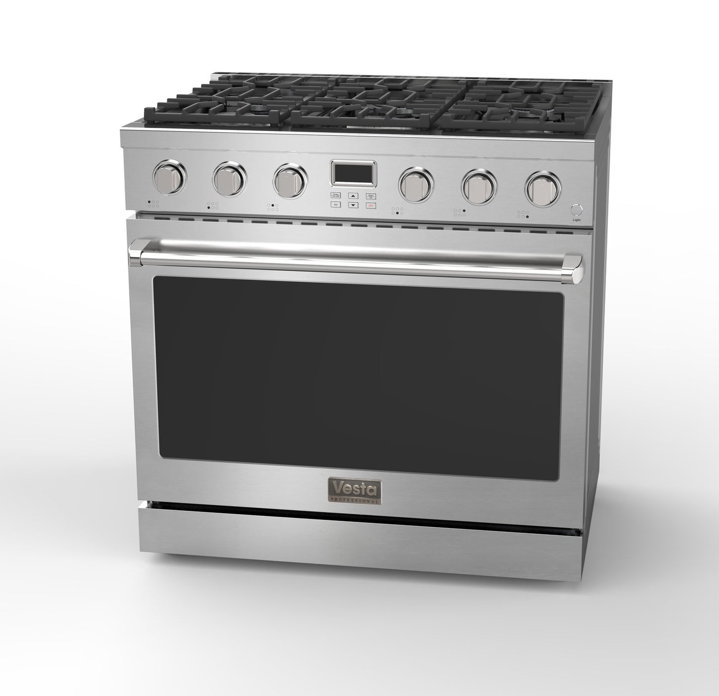 Alberta 36'' Stainless Steel Professional Freestanding Full Gas Ranges