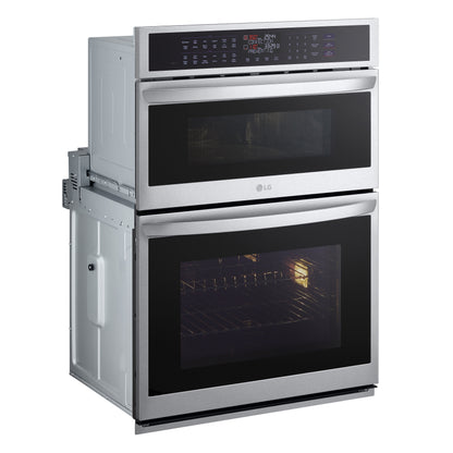 1.7/4.7 cu. ft. Smart Combination Wall Oven with InstaView®, True Convection, Air Fry, and Steam Sous Vide WCEP6427F