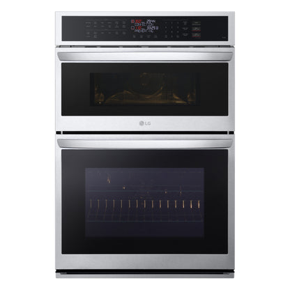 1.7/4.7 cu. ft. Smart Combination Wall Oven with Convection and Air Fry WCEP6423F