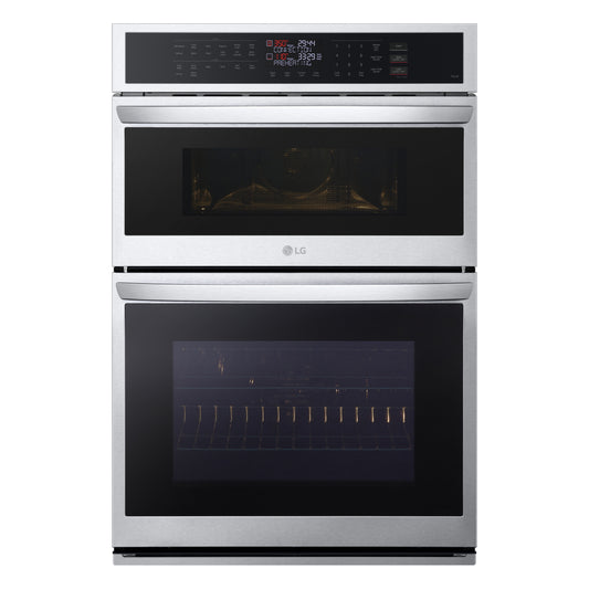 1.7/4.7 cu. ft. Smart Combination Wall Oven with Convection and Air Fry WCEP6423F