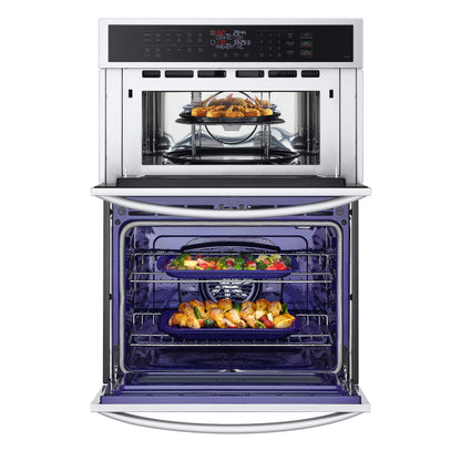 1.7/4.7 cu. ft. Smart Combination Wall Oven with Convection and Air Fry WCEP6423F