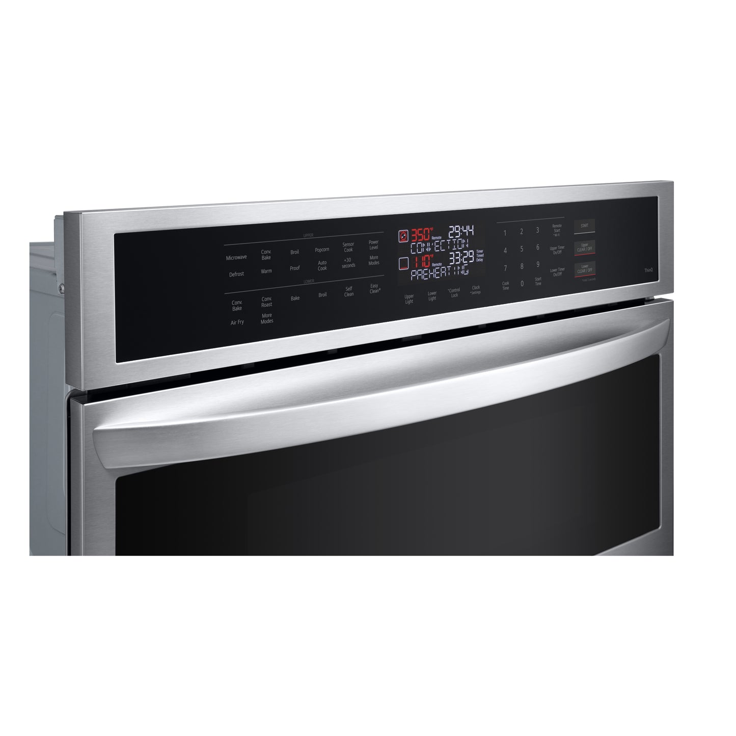 1.7/4.7 cu. ft. Smart Combination Wall Oven with Convection and Air Fry WCEP6423F