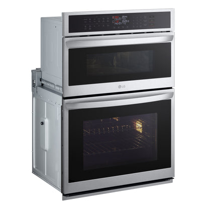 1.7/4.7 cu. ft. Smart Combination Wall Oven with Convection and Air Fry WCEP6423F