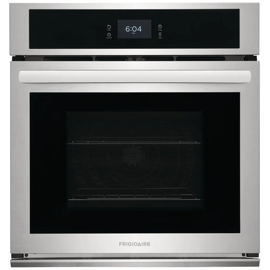 Frigidaire 27" Electric Single Wall Oven with Fan Convection FCWS2727AS