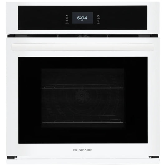 Frigidaire 27" Electric Single Wall Oven with Fan Convection FCWS2727AW