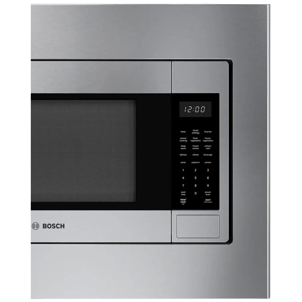 300 Series, Built In Microwave Oven, 24'', Door hinge: Left, Stainless Steel HMB30155UC