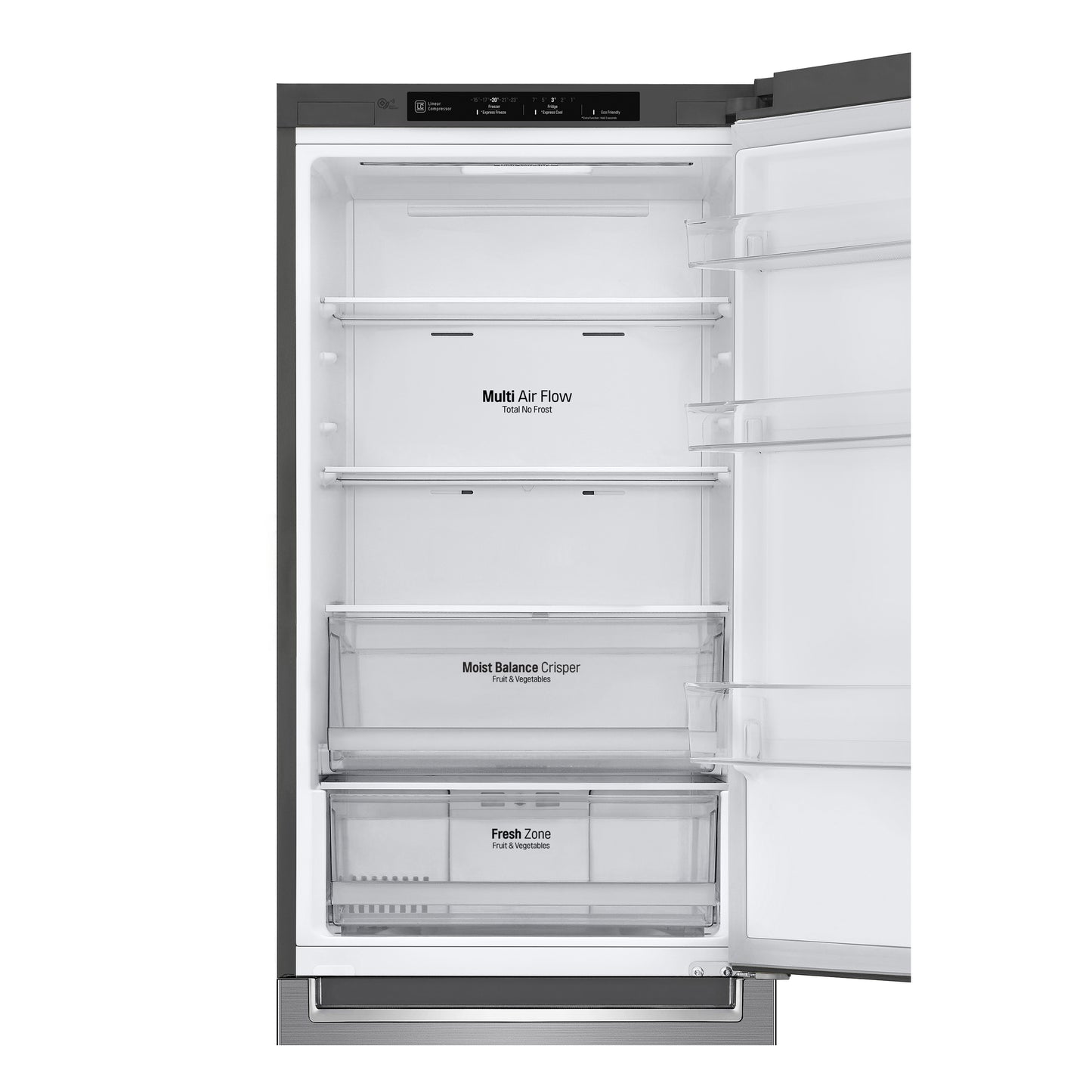 24" Counter Depth Bottom Freezer Refrigerator with DoorCooling+, 12 cu. ft. LBNC12231V