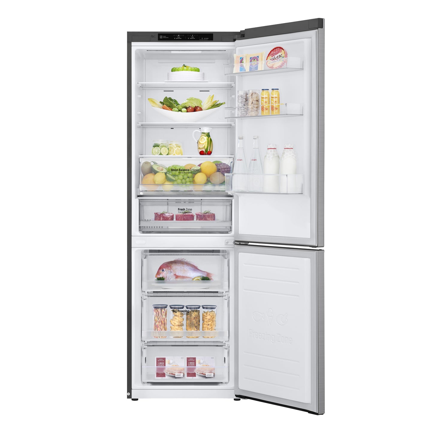 24" Counter Depth Bottom Freezer Refrigerator with DoorCooling+, 12 cu. ft. LBNC12231V