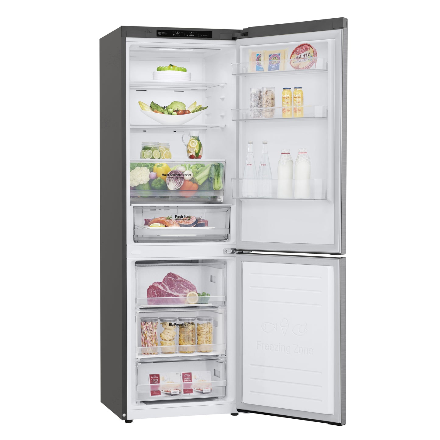 24" Counter Depth Bottom Freezer Refrigerator with DoorCooling+, 12 cu. ft. LBNC12231V