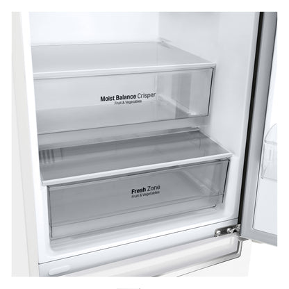 24" Counter Depth Bottom Freezer Refrigerator with DoorCooling+, 12 cu. ft. LBNC12231W