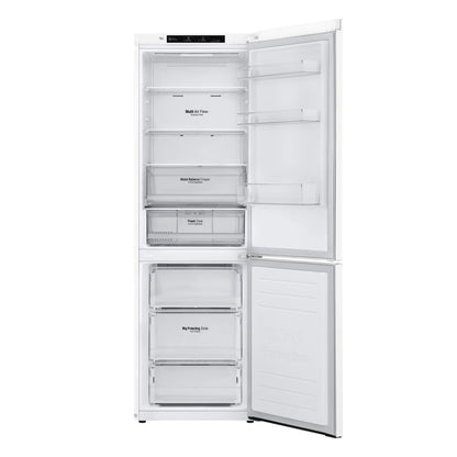 24" Counter Depth Bottom Freezer Refrigerator with DoorCooling+, 12 cu. ft. LBNC12231W