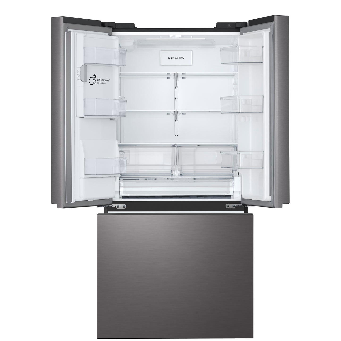 25 cu. ft. French 3-Door Standard-Depth French Door Refrigerator with Dual Ice Makers LF25S6330D