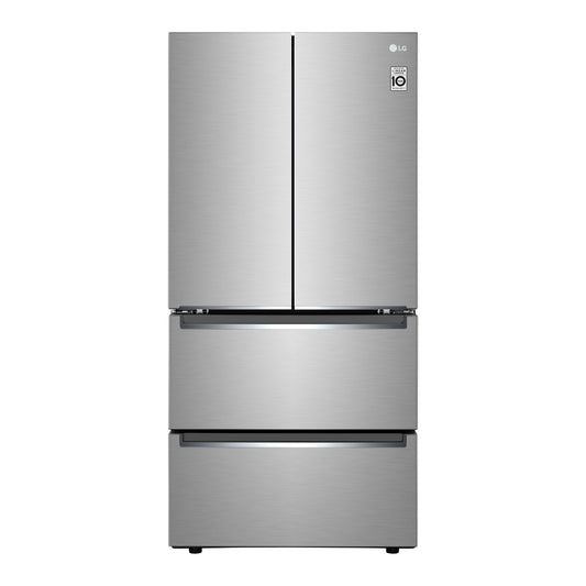 33" Counter Depth 4-Door French Door Refrigerator, 19 cu.ft. LRMNC1803S