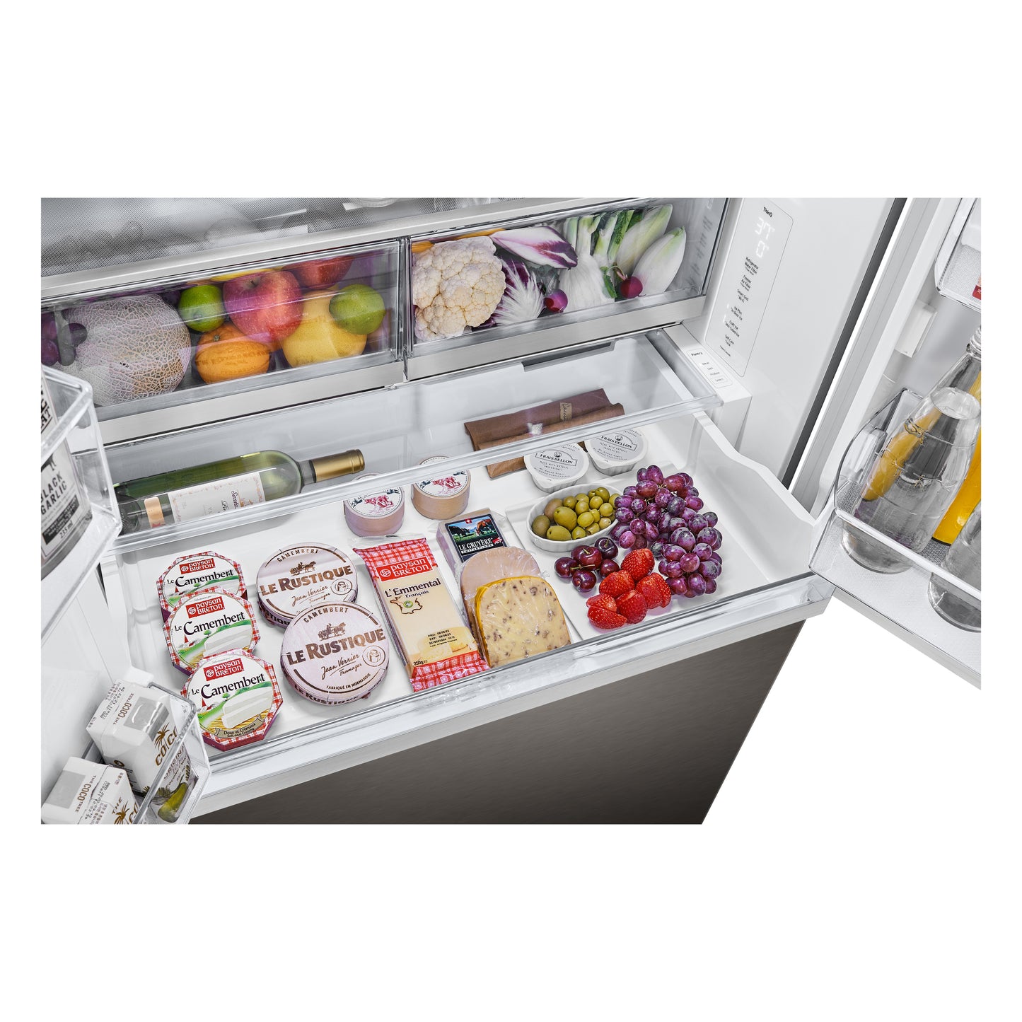 26 cu. ft. Counter-Depth MAX™ French Door Refrigerator with Four Types of Ice LRYXC2606D