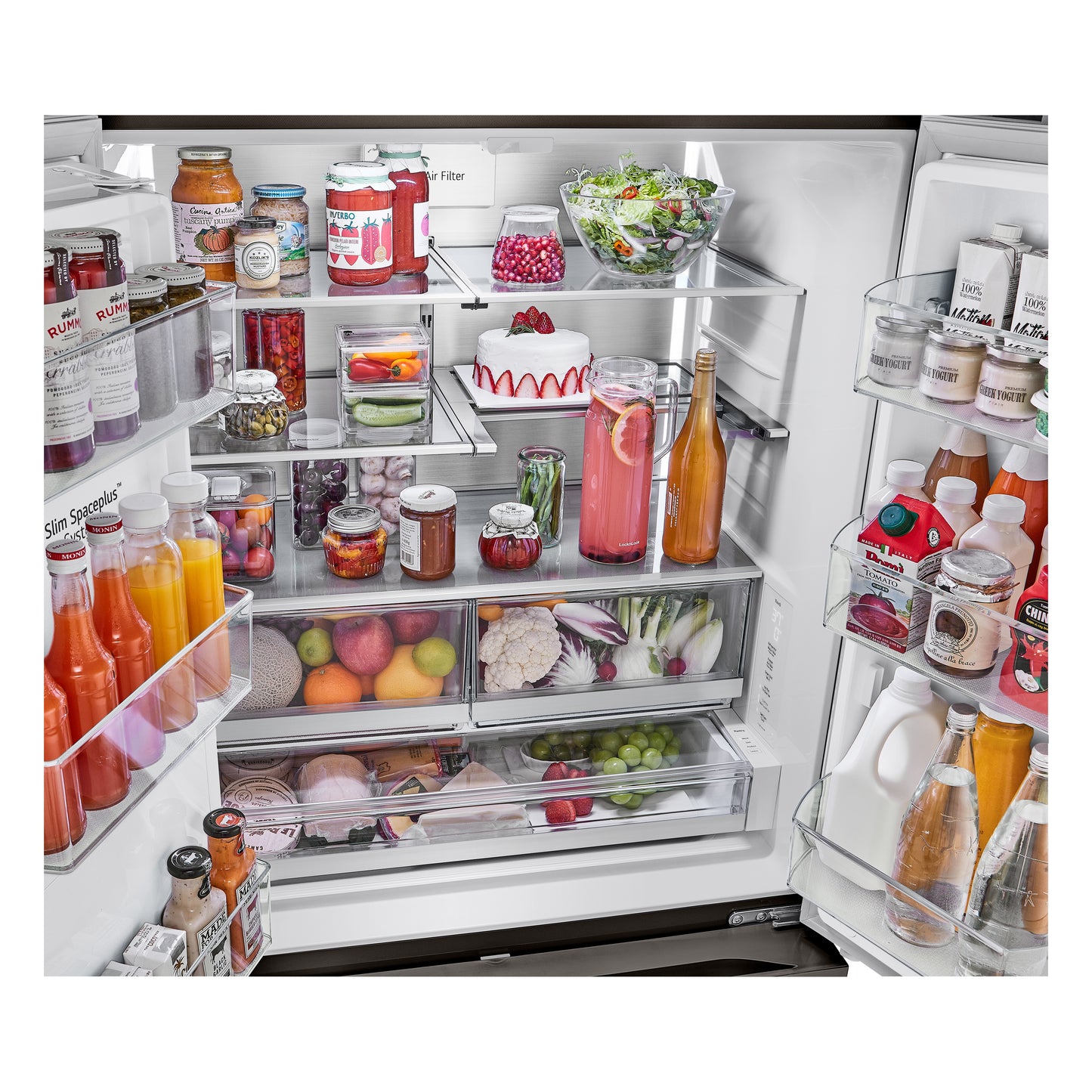 26 cu. ft. Counter-Depth MAX™ French Door Refrigerator with Four Types of Ice LRYXC2606D