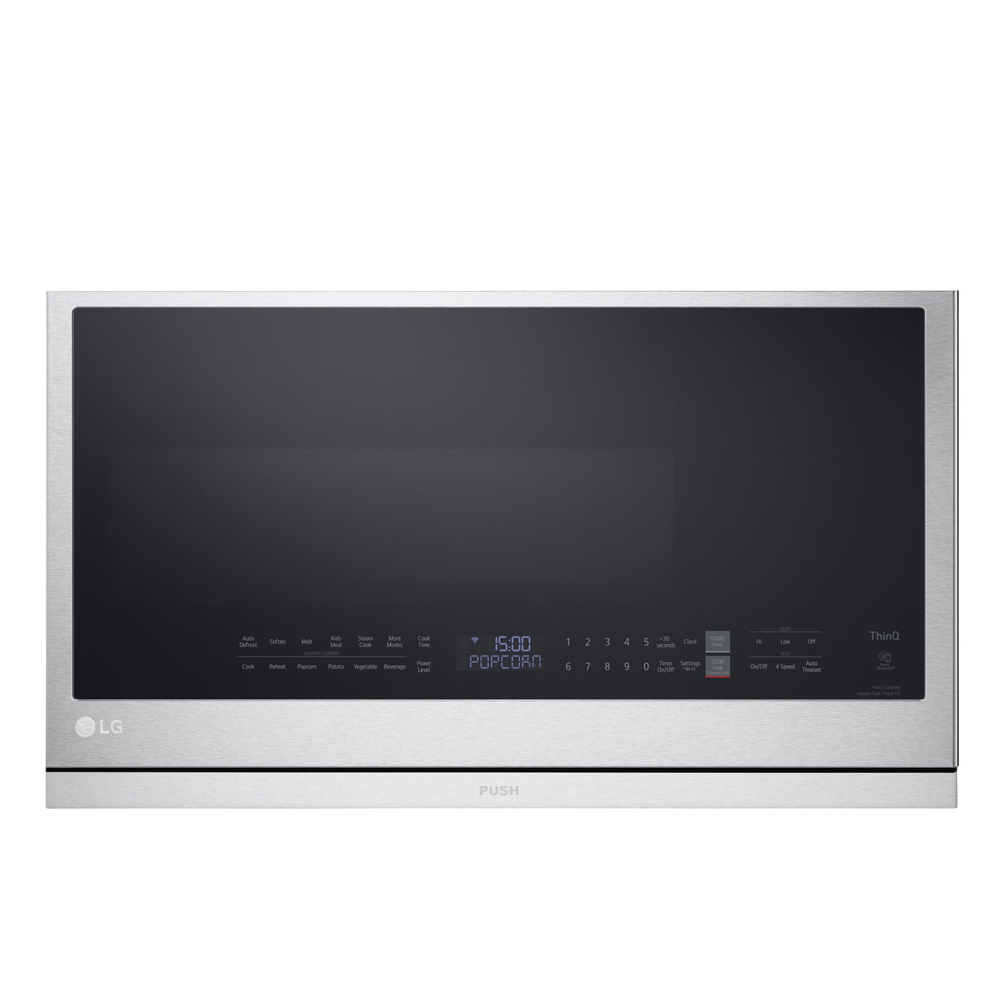 2.1 cu. ft. Smart Wi-Fi Enabled Over-the-Range Microwave Oven with ExtendaVent® 2.0 & EasyClean® MVEL2137F