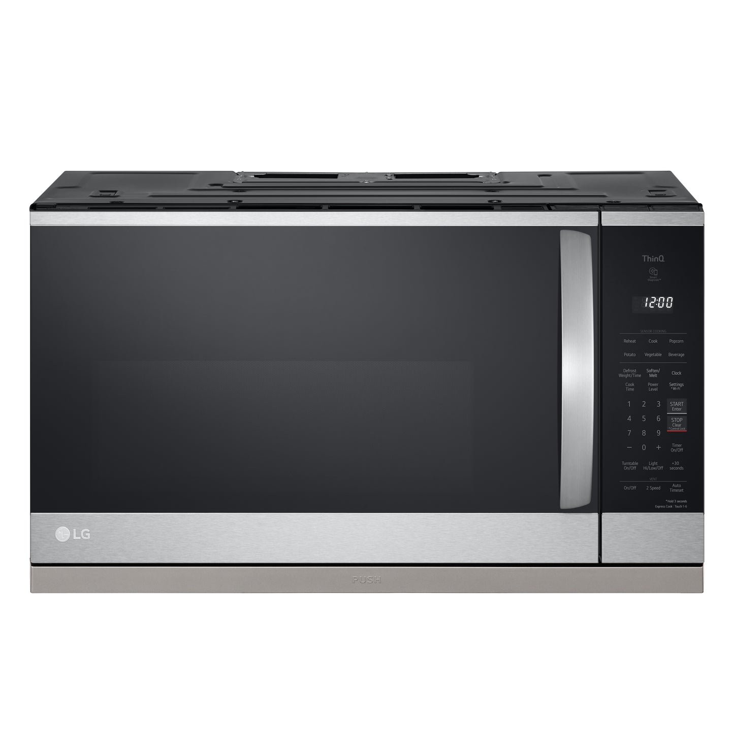 2.1 cu. ft. Smart Wi-Fi Enabled Over-the-Range Microwave Oven with ExtendaVent® 2.0 & EasyClean® MVEL2125F