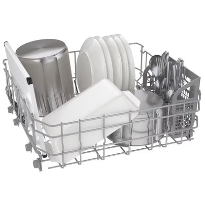 100 Premium, Dishwasher, 60 cm, Brushed steel anti-fingerprint, SHE5AE75N