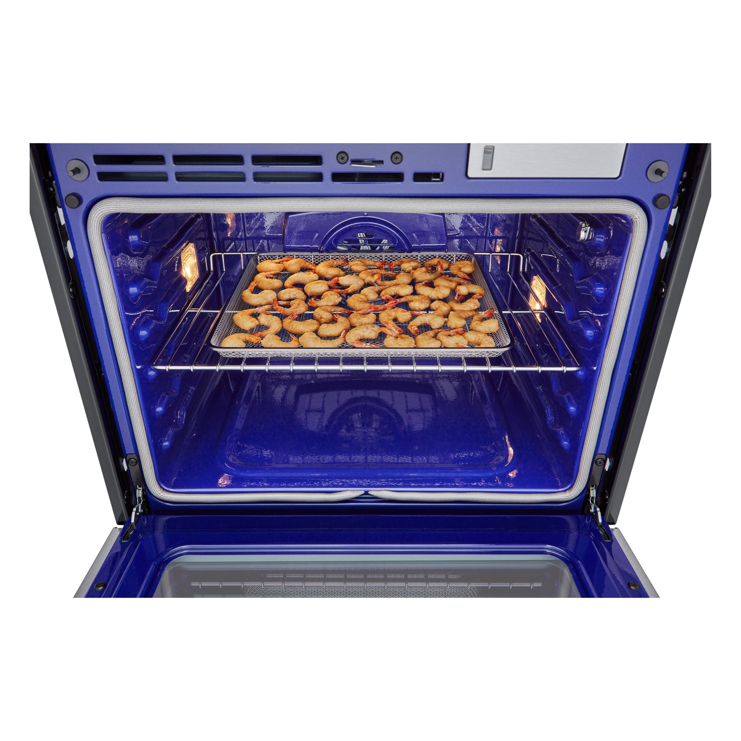 4.7 cu. ft. Smart Single Wall Oven with InstaView®, True Convection, Air Fry, and Steam Sous Vide WSEP4727F