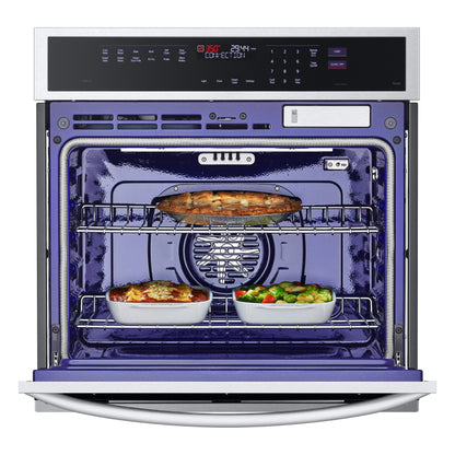 4.7 cu. ft. Smart Single Wall Oven with InstaView®, True Convection, Air Fry, and Steam Sous Vide WSEP4727F