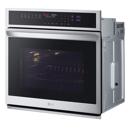 4.7 cu. ft. Smart Single Wall Oven with InstaView®, True Convection, Air Fry, and Steam Sous Vide WSEP4727F