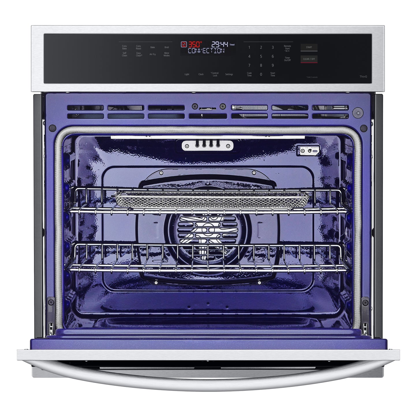 4.7 cu. ft. Smart Single Wall Oven with Convection and Air Fry WSEP4723F