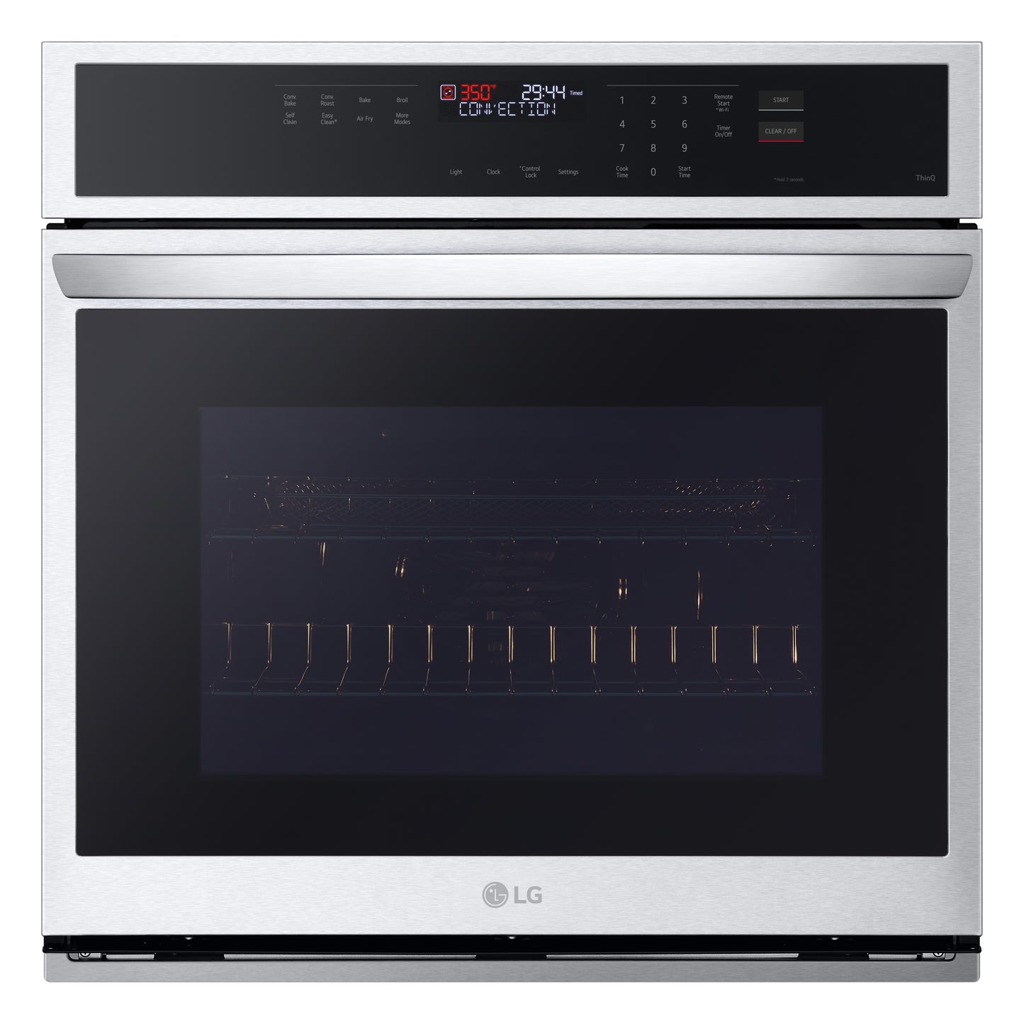 4.7 cu. ft. Smart Single Wall Oven with Convection and Air Fry WSEP4723F