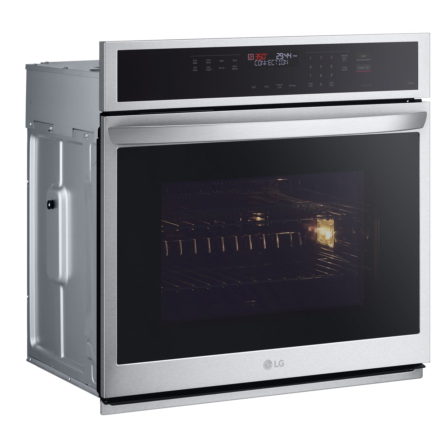 4.7 cu. ft. Smart Single Wall Oven with Convection and Air Fry WSEP4723F