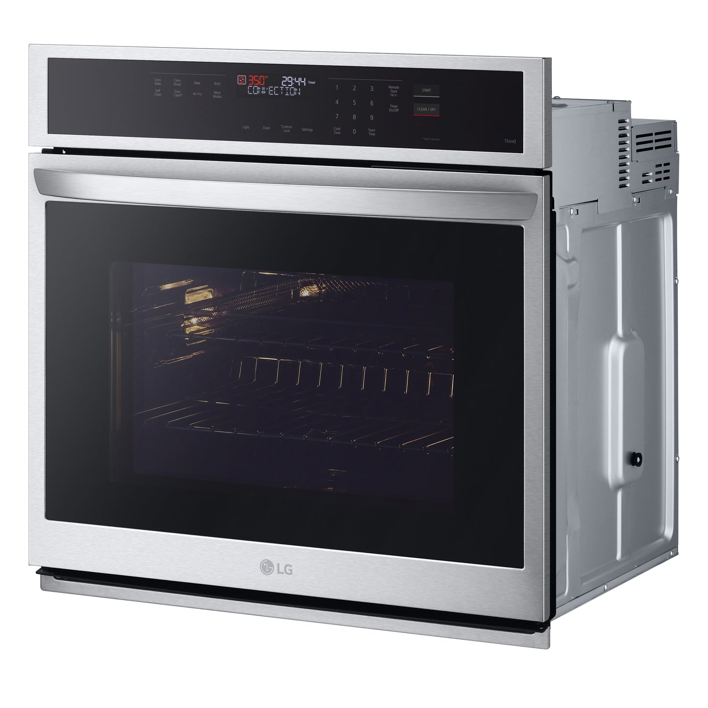 4.7 cu. ft. Smart Single Wall Oven with Convection and Air Fry WSEP4723F