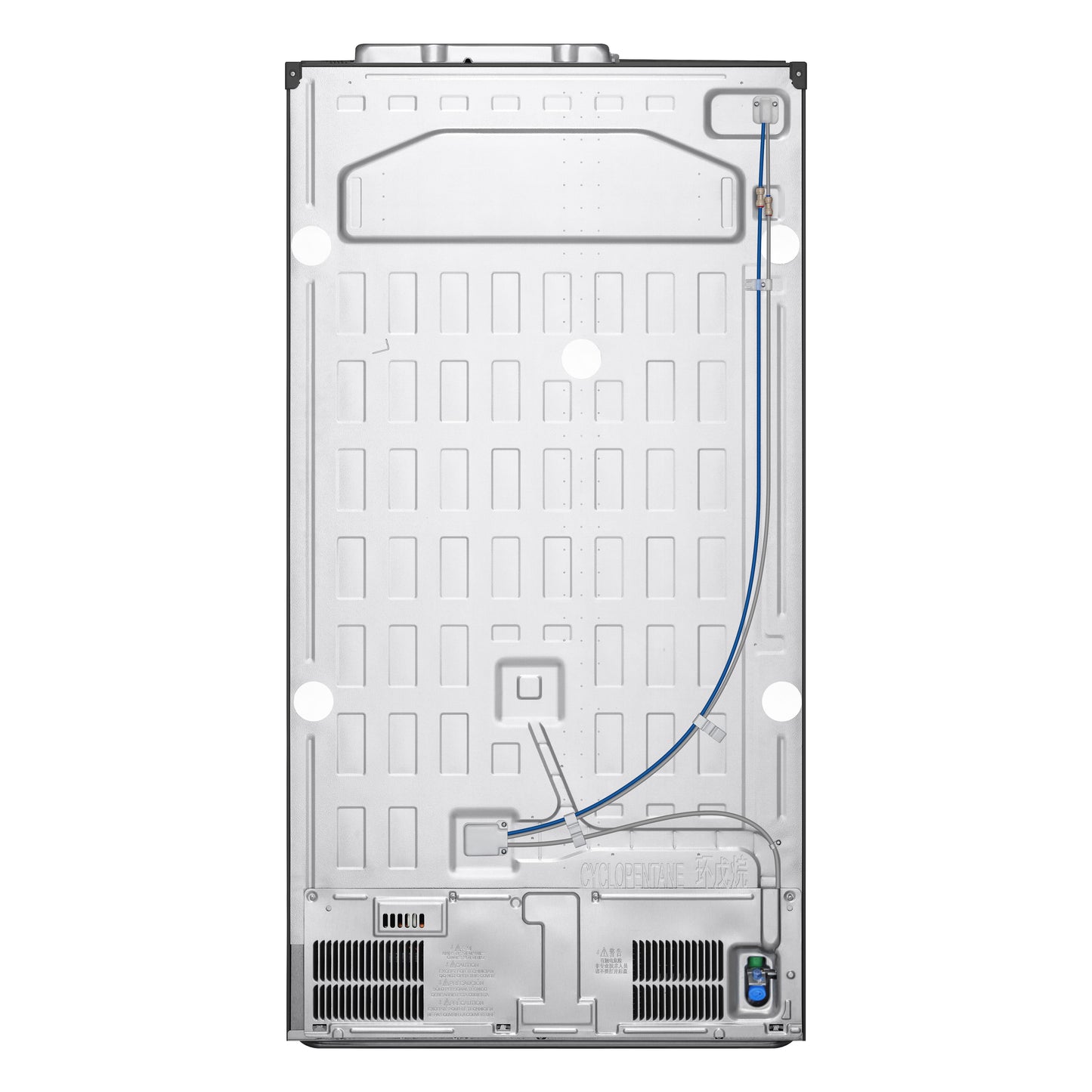 23 cu.ft. Side by Side Counter-Depth Refrigerator with Ice and Water Dispenser LS23C4230V