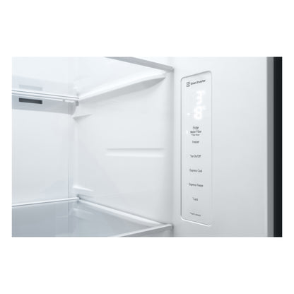 23 cu.ft. Side by Side Counter-Depth Refrigerator with Ice and Water Dispenser LS23C4230V