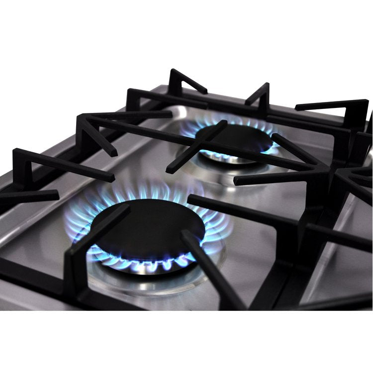 Vermont 30'' Stainless Steel Professional Gas Cooktop