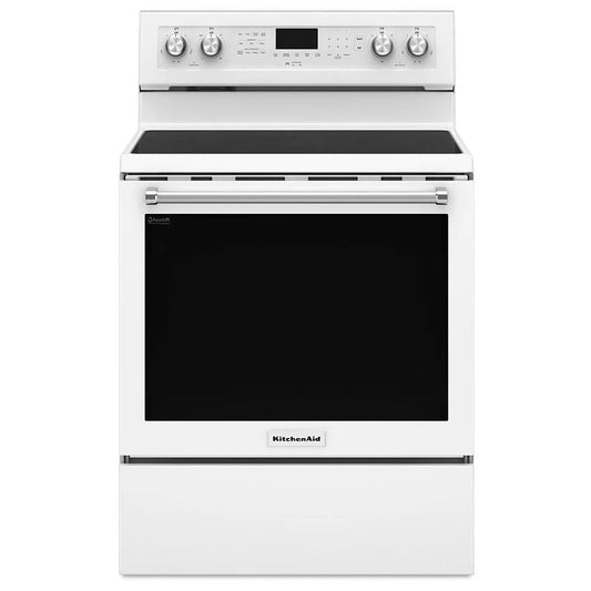 KitchenAid YKFEG500EWH Electric Ranges