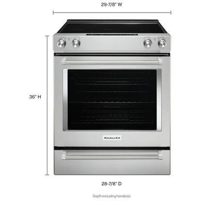 KitchenAid YKSEG700ESS Electric Ranges